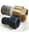 DUNSCH - Clapet anti retour en laiton avec crépine et manchette, pour pompe - 3/4 pouce (20 mm) - vignette