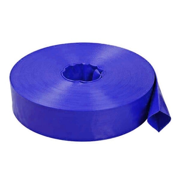 FERMIER - Tuyau évacuation eau gros débit pour pompe de jardin diamètre 3" longueur 50m - large