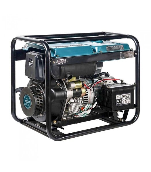 KONNER SOHNEN - Générateur diesel moteur 456cc commutateur 230/400V 6,5kW"Könner & Söhnen" KS 8100HDE-1/3 ATSR - large