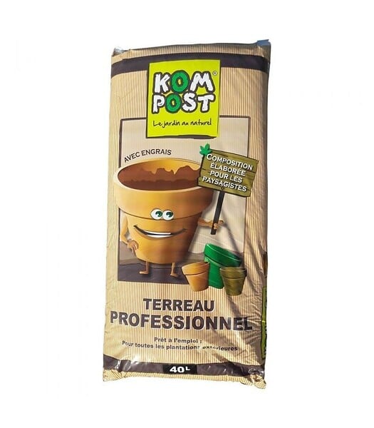 RACINE - Terreau professionnel stimulateur plantation 54 sacs de 40 litres - large