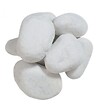 RACINE - Paillage minéral Galet marbre blanc Carrare 25-40mm, 10 sacs de 25 kg - F-PAI008-10x25 - vignette