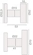 HERACLES - Bouton de porte inox brossé rond plat diamètre 70mm - HERACLES - B-INOX-BP04 - vignette