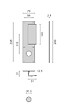 HERACLES - Poignée palière aluminium type Bastille 70x250mm argent trou de 30 - HERACLES - I-231103TR30 - vignette