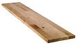AJ TIMBER - Tablette chêne massif lamellé-collé - L.200xl.30xEp.18cm - vignette