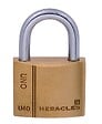 HERACLES - Cadenas standard laiton UNO 40mm s'entrouvrant anse en U - HERACLES - I-CAD40MV - vignette
