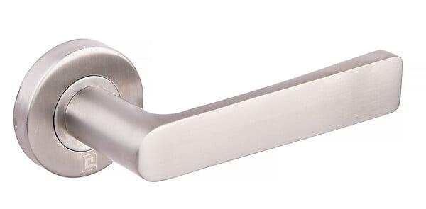 HERACLES - Béquille double massive sur rosace JADE 4005 inox - HERACLES - B-INOX-BM05 - large