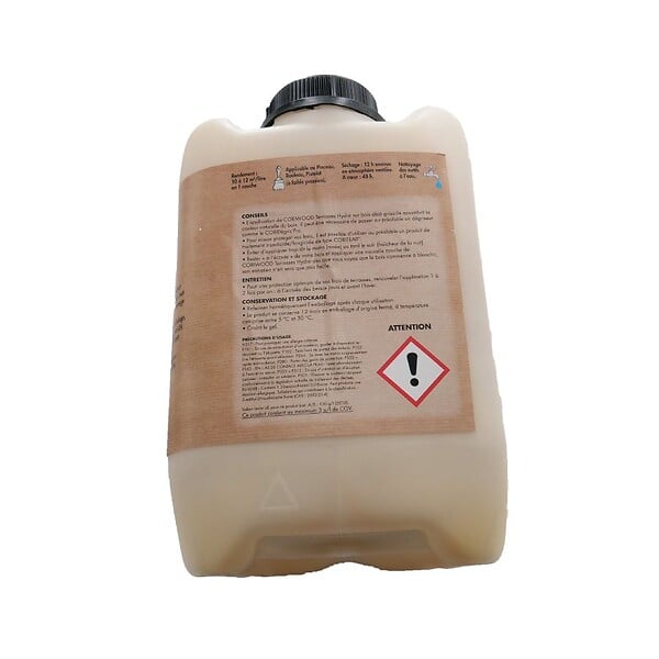ART GARDEN - Saturateur bois monocouche pour terrasses - 5L - large