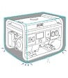 KONNER SOHNEN - Housse de protection pour Générateur KS 2900, 3000 - Könner  Söhnen KS Cover 10 - vignette