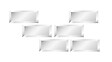 MP GLASS - Coffret 6 miroirs metro 7,5x15cm - vignette