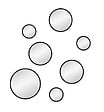 MP GLASS - Coffret de 7 miroirs ronds - Noir - Shine Black - vignette