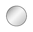 MP GLASS - Miroir mural rond Halo - Noir - Diam.45cm - vignette