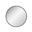 MP GLASS - Miroir Halo black - Diam.30cm - vignette