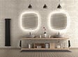 MP GLASS - Miroir led carmen 2 90x90 cm - vignette