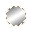 MP GLASS - Miroir LED rond aluminium Céleste - Doré brossé - Diam.80cm - vignette