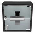 MP GLASS - Armoire de toilette Roma - Noir - 30x30x15cm - vignette