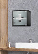 MP GLASS - Armoire de toilette Roma - Noir - 30x30x15cm - vignette