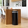 KITCHEN MOVE - Poubelle automatique inox SOHO noir 42L - vignette