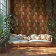 AS CREATION - Papier peint Algarve ocre brun - vignette
