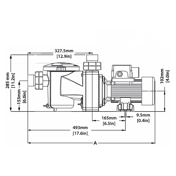 PENTAIR - Pompe Freeflo 0,50 CV / 14 m³/h - Pentair - large