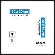 NIELSEN - Cadre aluminium NIELSEN ACCENT noir 30x30cm - vignette