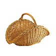 AUBRY GASPARD - panier à bûches en osier buff - PBU1330 - vignette
