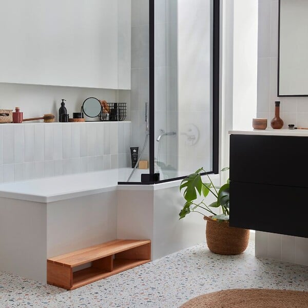 JACOB DELAFON - Baignoire bain douche 170 x 90 cm Neo blanc brillant droite - large