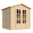 TIMBELA - Cabane en bois avec plancher - l233xP222xH233cm - M351FB - vignette