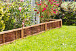 WINDHAGER - Bordure décorative osier lignes géométriques 100x35cm - vignette