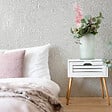 LUTECE - Papier peint Ondulation mica blanc - L.10,05xl.0,53m - vignette