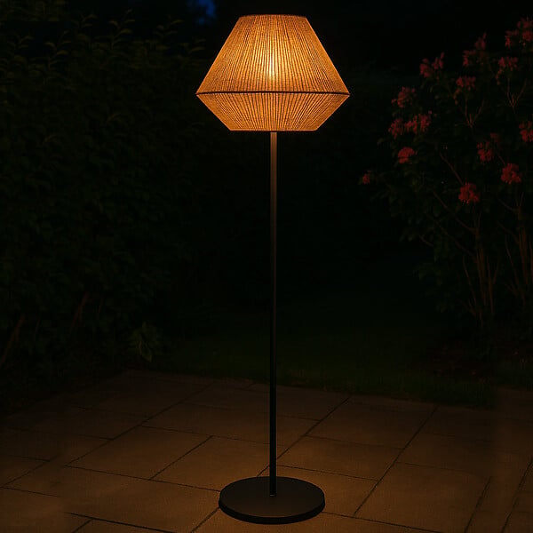 LUMISKY - Lampadaire extérieur sans fil DARSON H151cm - large
