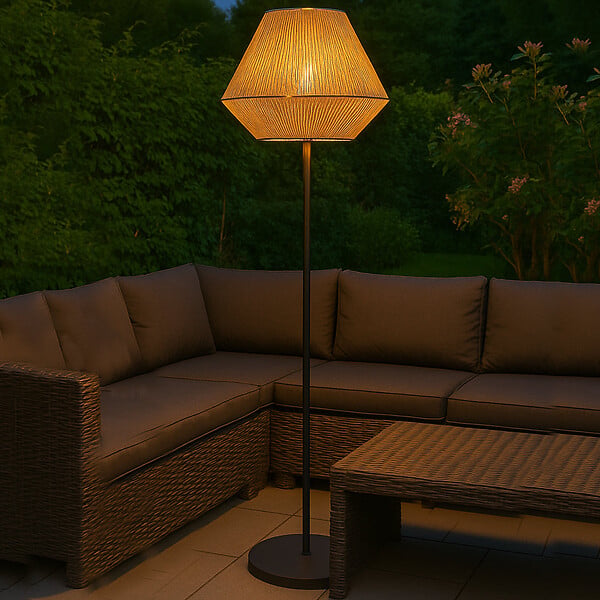 LUMISKY - Lampadaire extérieur sans fil DARSON H151cm - large