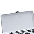 INTEC - Réchaud à gaz 3 feux 4100W - Brûleurs fonte Amovibles Grille et Couvercle - Plaque de Cuisson Gaz Butane ou Propane GOLD - vignette