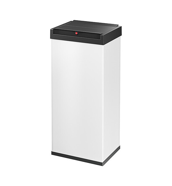 HAILO - Poubelle de cuisine grand volume 52L Hailo Big-Box Swing XL Coloris - Blanc - large