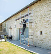HAILO - Echafaudage roulant pour escalier avec montage rapide 2,4m/4,4m en aluminium Hailo Fast & Lock 5 - vignette