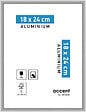 NIELSEN - Cadre Aluminium NIELSEN 18x24 Argent Mat - vignette