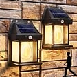 LUMISKY - 4 Appliques murales solaires SUNFLARE H17cm - vignette