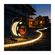 ASLO - Ruban LED 7W sur Enrouleur 25m - Guirlande Lumineuse Blanche 4000K - Pour Intérieur Extérieur Façade Maison Evènement ASLO - vignette
