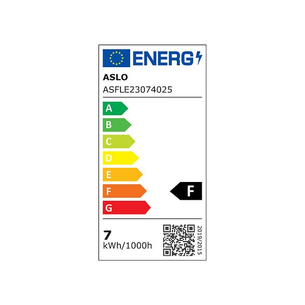 ASLO - Ruban LED 7W sur Enrouleur 25m - Guirlande Lumineuse Blanche 4000K - Pour Intérieur Extérieur Façade Maison Evènement ASLO - large