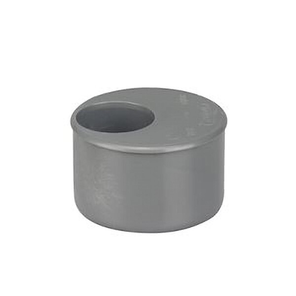 NICOLL - Réduction incorporée NICOLL mâle- femelle - PVC gris - Ø 40/32 mm - IH - large