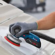 BOSCH - Ponceuse excentrique sans-fil BOSCH 0601372200 GEX 18V-125 dans L-boxx 136 avec disques (sans batteries, sans chargeur) - vignette
