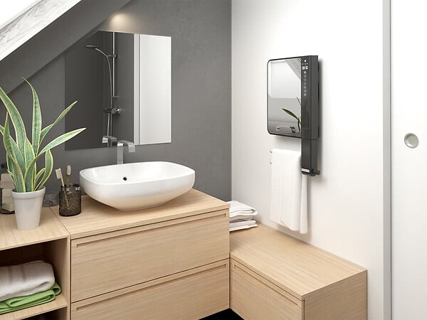 THERMOR - Sècheserviettes soufflant Illico 3 1800W blanc - large