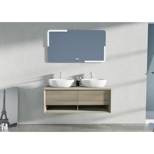 DISTRIBAIN - Meuble de salle de bain SANZA 1200 Scandinave - large