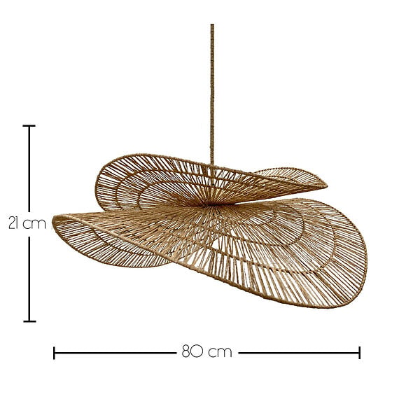 LUMISKY - Suspension solaire bohème SOLARA SOLAR D80cm - large