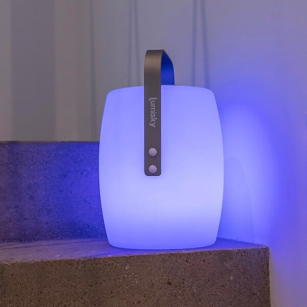 LUMISKY - Lampe enceinte bluetooth multicolore LUCY PLAY H31cm - large
