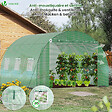 VOUNOT - Serre de jardin tunnel 9m2 en acier galvanise - vignette