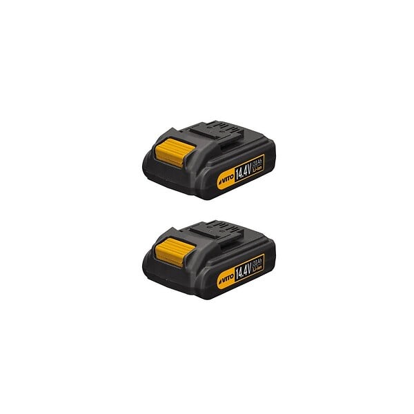 VITO - Perceuse sans fil 14,4 V 2 Batteries lithium 2.0Ah Chargeur rapide LED et indicateur de charge VITO - large