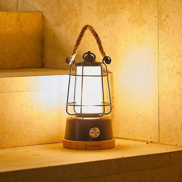 LUMISKY - Lanterne sans fil LED WILDY H23cm - large