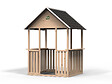 EXIT TOYS - Maisonnette en bois pour enfants Panorama 100 - Exit Toys - vignette