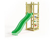 FUNGOO - Aire de jeux Funny 3 Light avec tour et mur d'escalade - Fungoo - vignette