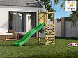 FUNGOO - Aire de jeux Funny 3 Light avec tour et mur d'escalade - Fungoo - vignette